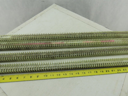 Allen Bradley 1492-F DIN Rail Mount Terminal Block On 4 DIN Rail Lot of 410