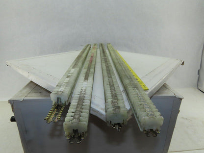 Allen Bradley 1492-F DIN Rail Mount Terminal Block On 4 DIN Rail Lot of 410