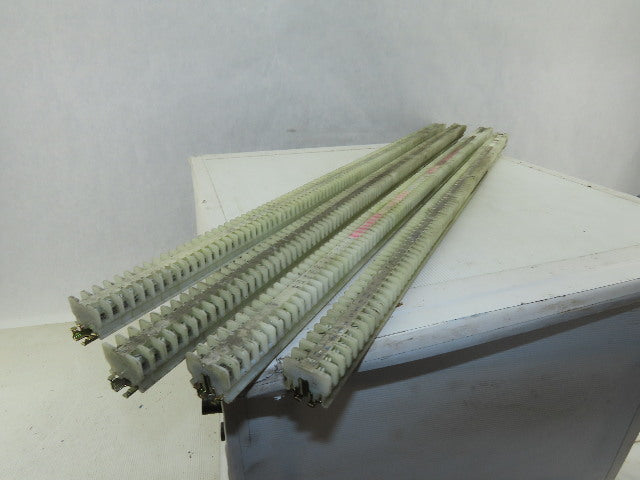 Allen Bradley 1492-F DIN Rail Mount Terminal Block On 4 DIN Rail Lot of 410