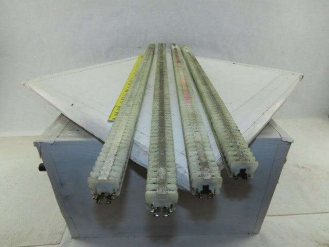 Allen Bradley 1492-F DIN Rail Mount Terminal Block On 4 DIN Rail Lot of 410