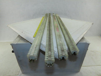 Allen Bradley 1492-F DIN Rail Mount Terminal Block On 4 DIN Rail Lot of 410