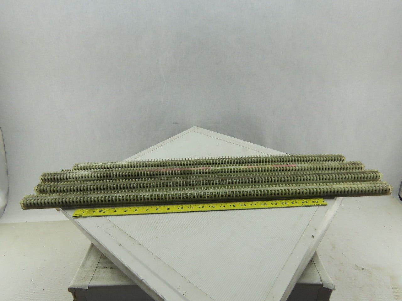 Allen Bradley 1492-F DIN Rail Mount Terminal Block On 4 DIN Rail Lot of 410