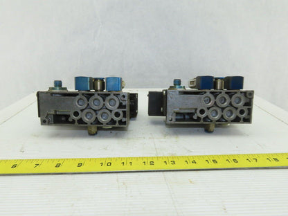 Festo ZP-D-1-24G Pneumatic Valve with Solenoid Block Lot of 2