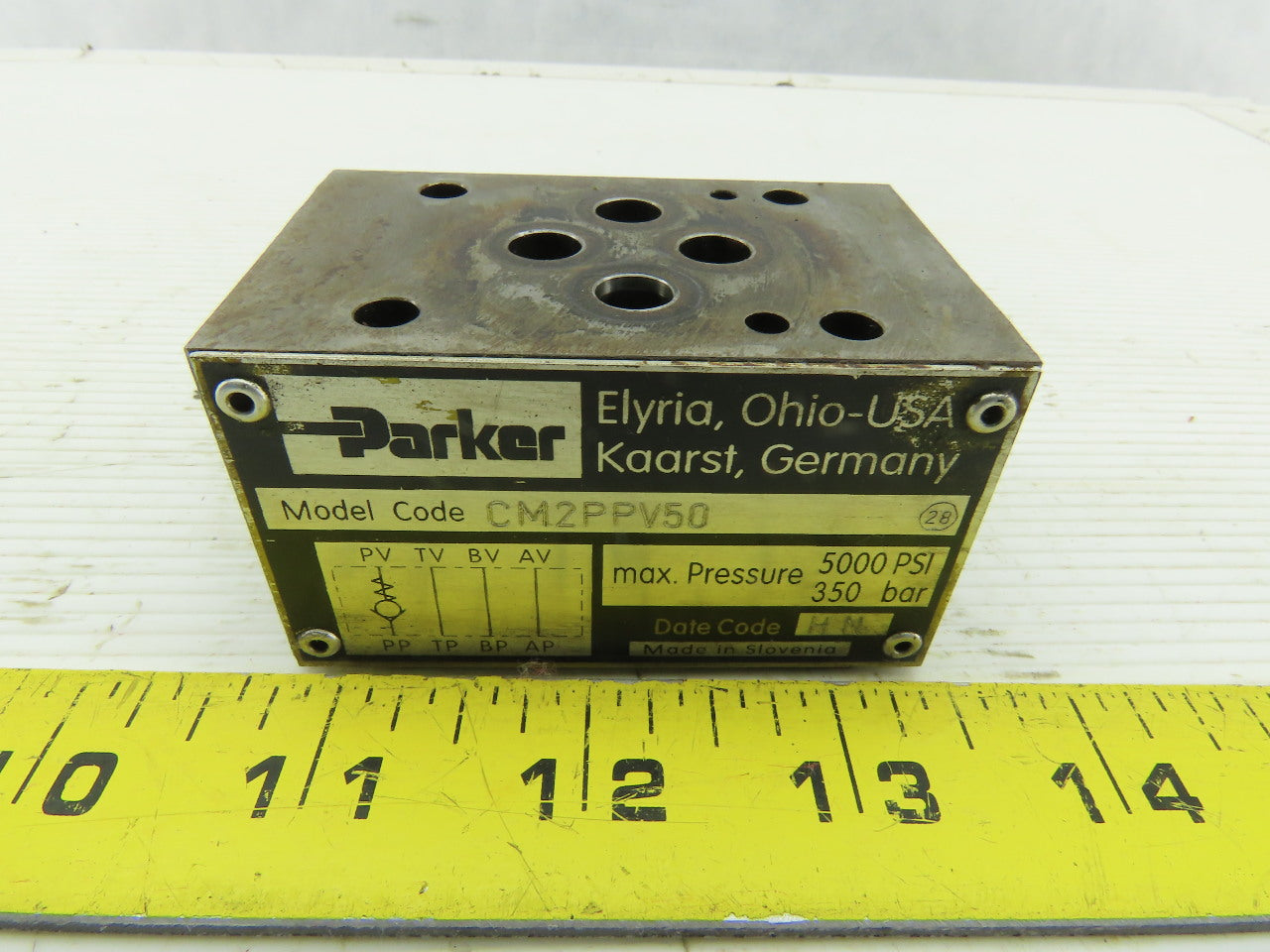 Parker CM2PPV50 Hydraulic Valve