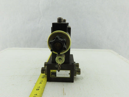 Parker PRDM2PP21SNS Pressure Reducing Module 24VDC Hydraulic Valve Subplate Assy