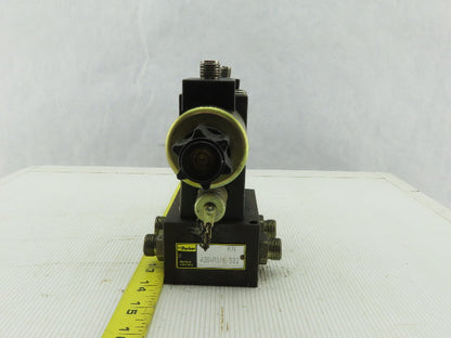 Parker PRDM2PP21SNS Pressure Reducing Module 24VDC Hydraulic Valve Subplate Assy