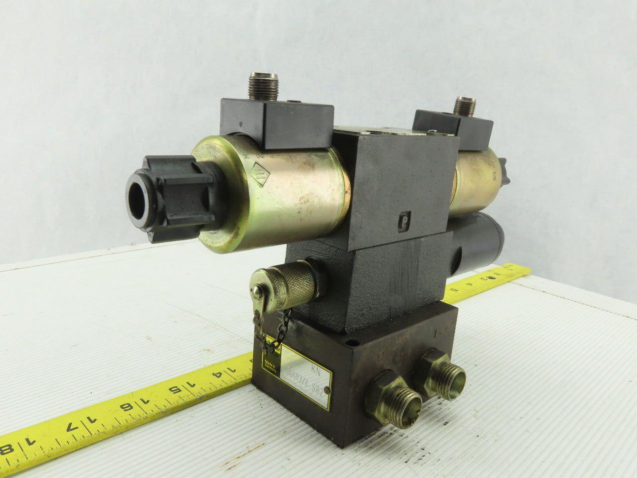 Parker PRDM2PP21SNS Pressure Reducing Module 24VDC Hydraulic Valve Subplate Assy