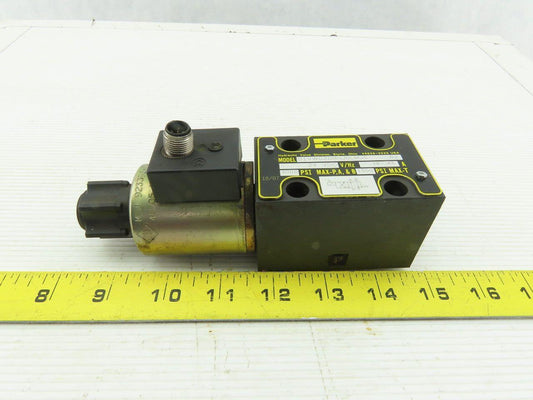 Parker D1VW020BNJDLMJ5 Hydraulic Directional Control Valve 24 VDC 3000 PSI Max