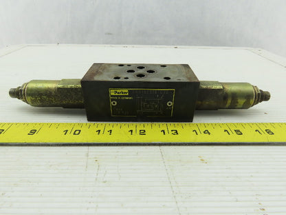 Parker DR102S18-C3D Hydraulic Pressure Relief Valve