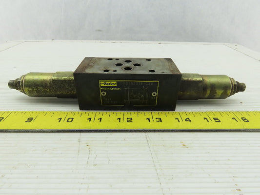 Parker DR102S18-C3D Hydraulic Pressure Relief Valve