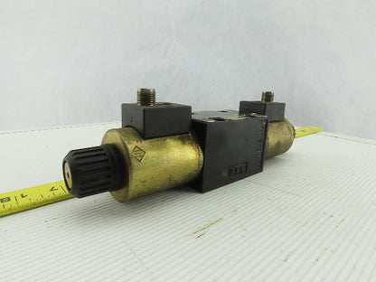 Parker D1VW4CNJDLJ575 Hydraulic Directional Control Solenoid Valve 350 Bar