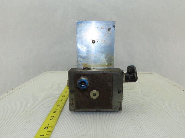 Festo VL-5/3E-D-1-C Pneumatic Valve with Solenoid Block & Sub Base Manifold