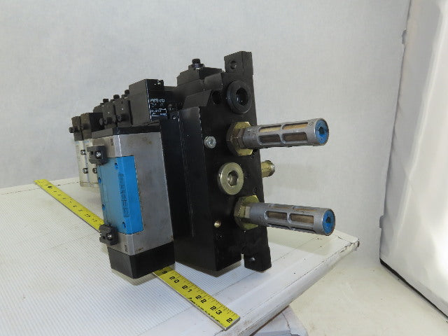 Festo VSVA-B-M52-MZD-D1-1T1L Solenoid Valve Pneumatic Manifold Block Mixed