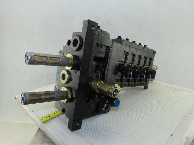 Festo VSVA-B-M52-MZD-D1-1T1L Solenoid Valve Pneumatic Manifold Block Mixed