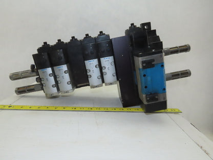 Festo VSVA-B-M52-MZD-D1-1T1L Solenoid Valve Pneumatic Manifold Block Mixed