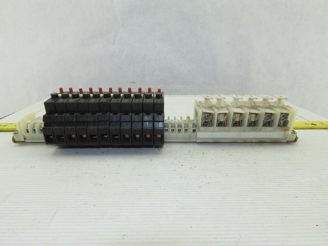 Allen Bradley 1492 GH015 Circuit Breakers 250VAC 65VDC 1.50A & Fuse Holders