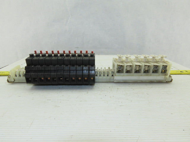 Allen Bradley 1492 GH015 Circuit Breakers 250VAC 65VDC 1.50A & Fuse Holders