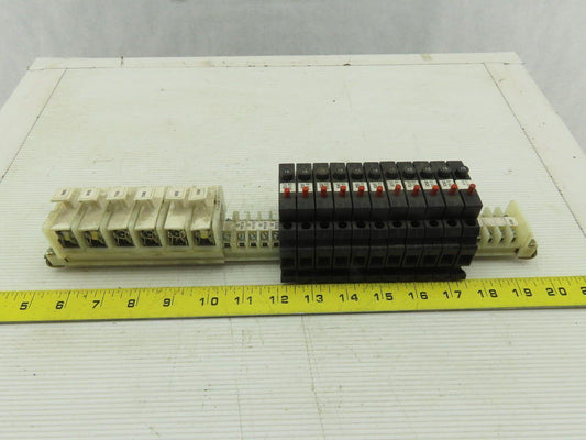 Allen Bradley 1492 GH015 Circuit Breakers 250VAC 65VDC 1.50A & Fuse Holders
