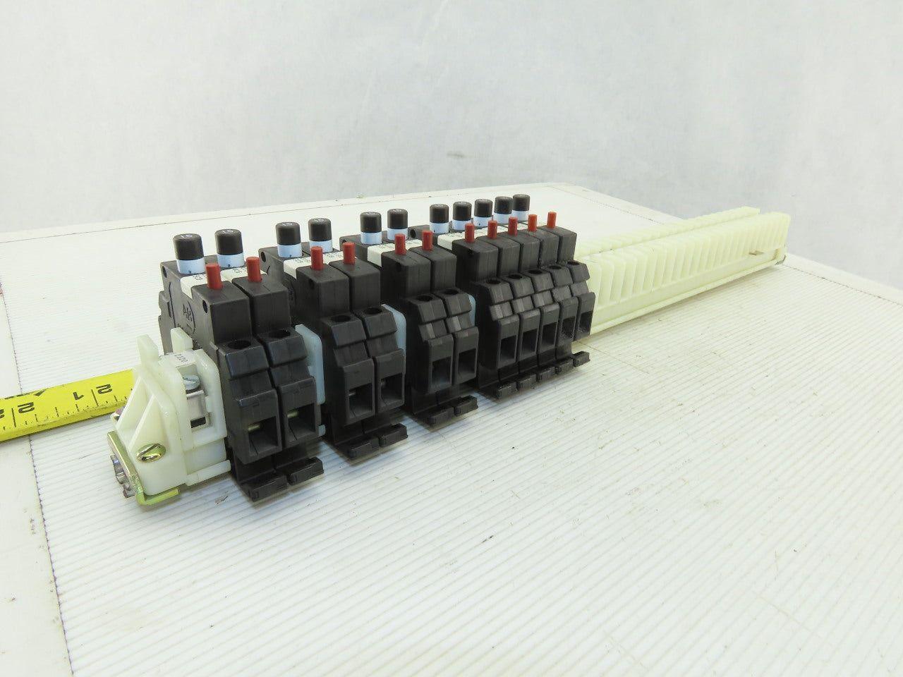 Allen Bradley 1492 GH015 Circuit Breaker 250VAC 65VDC 1.50A Terminal Blocks