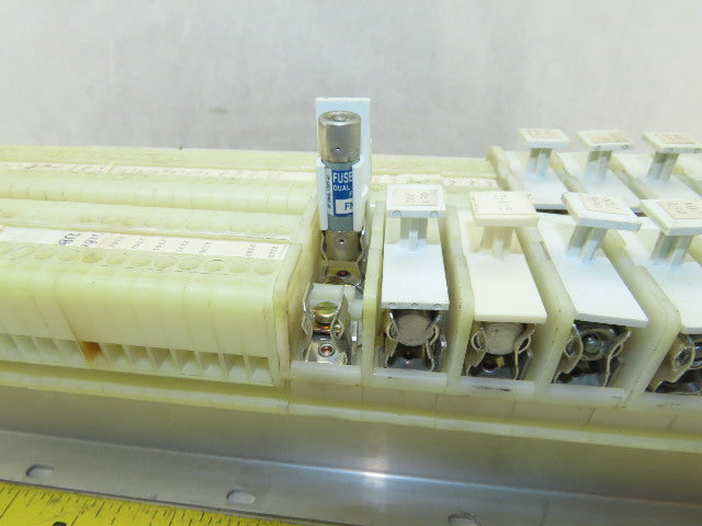 Allen Bradley 1492-CE Terminal Block W/Fuse FNA-10 Dual Element Din Rail Lot/104