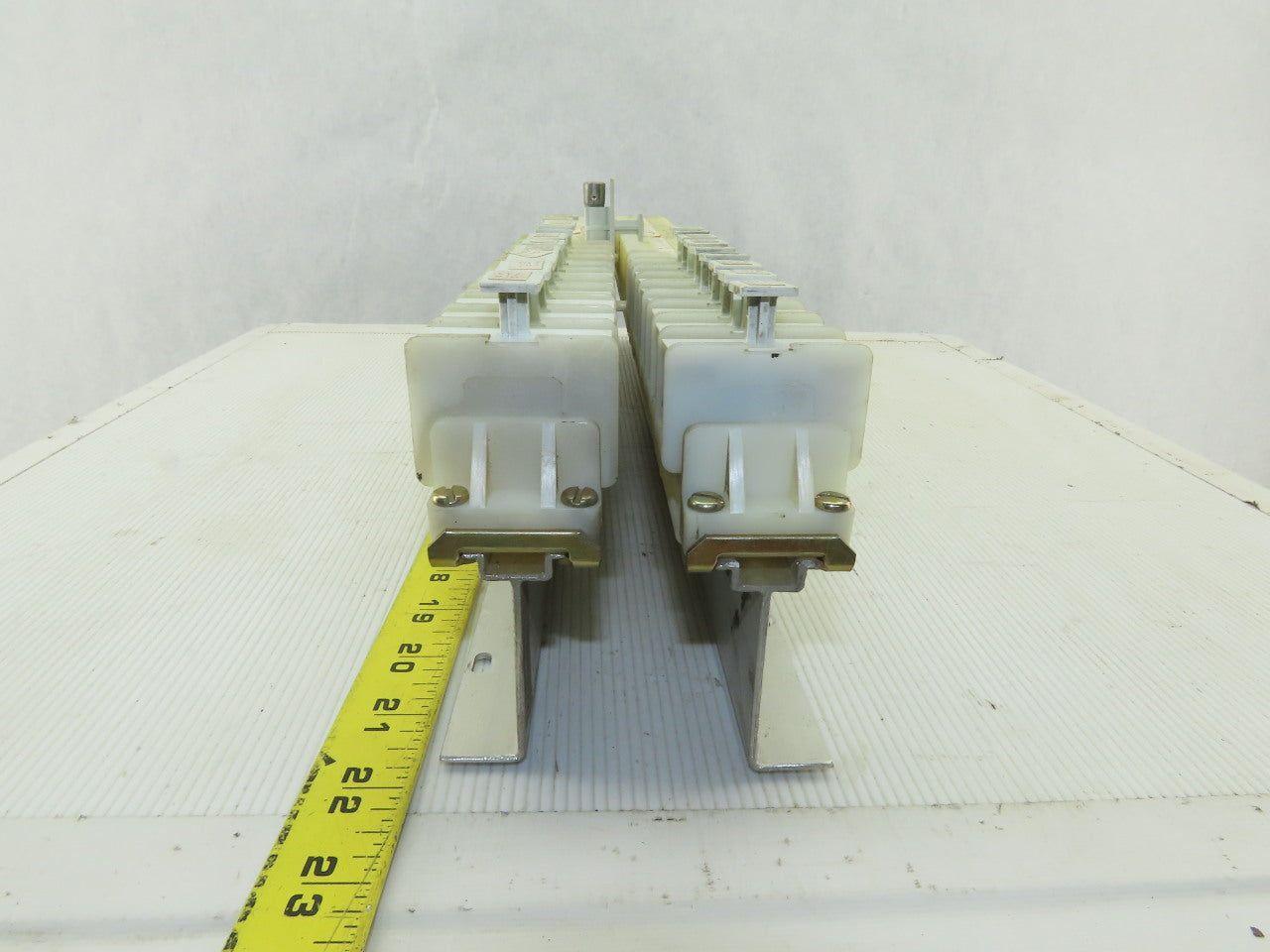 Allen Bradley 1492-CE Terminal Block W/Fuse FNA-10 Dual Element Din Rail Lot/104