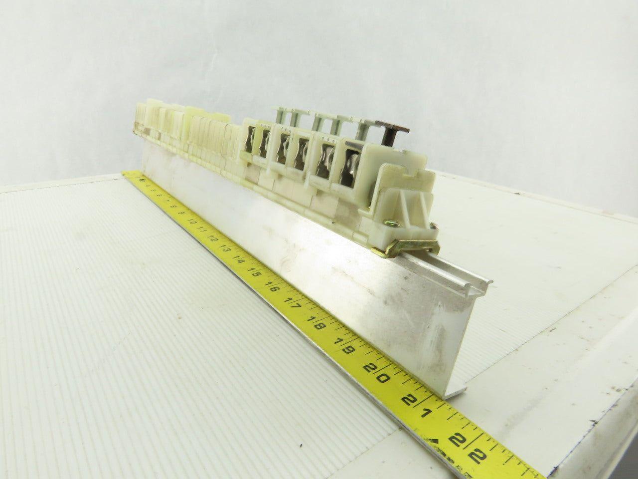 Allen Bradley 1492-CE Terminal Block W/Fuse FNA-10 Dual Element Din Rail Lot 34