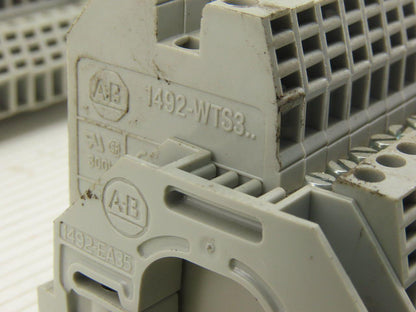 Allen Bradley 1492-WTS3 6 DIN Rail Sensor Terminal Block 500V Lot of 90