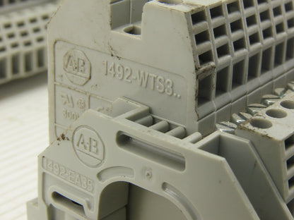 Allen Bradley 1492-WTS3 6 DIN Rail Sensor Terminal Block 500V Lot of 90