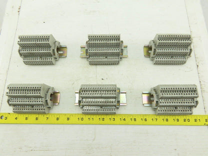 Allen Bradley 1492-WTS3 6 DIN Rail Sensor Terminal Block 500V Lot of 90