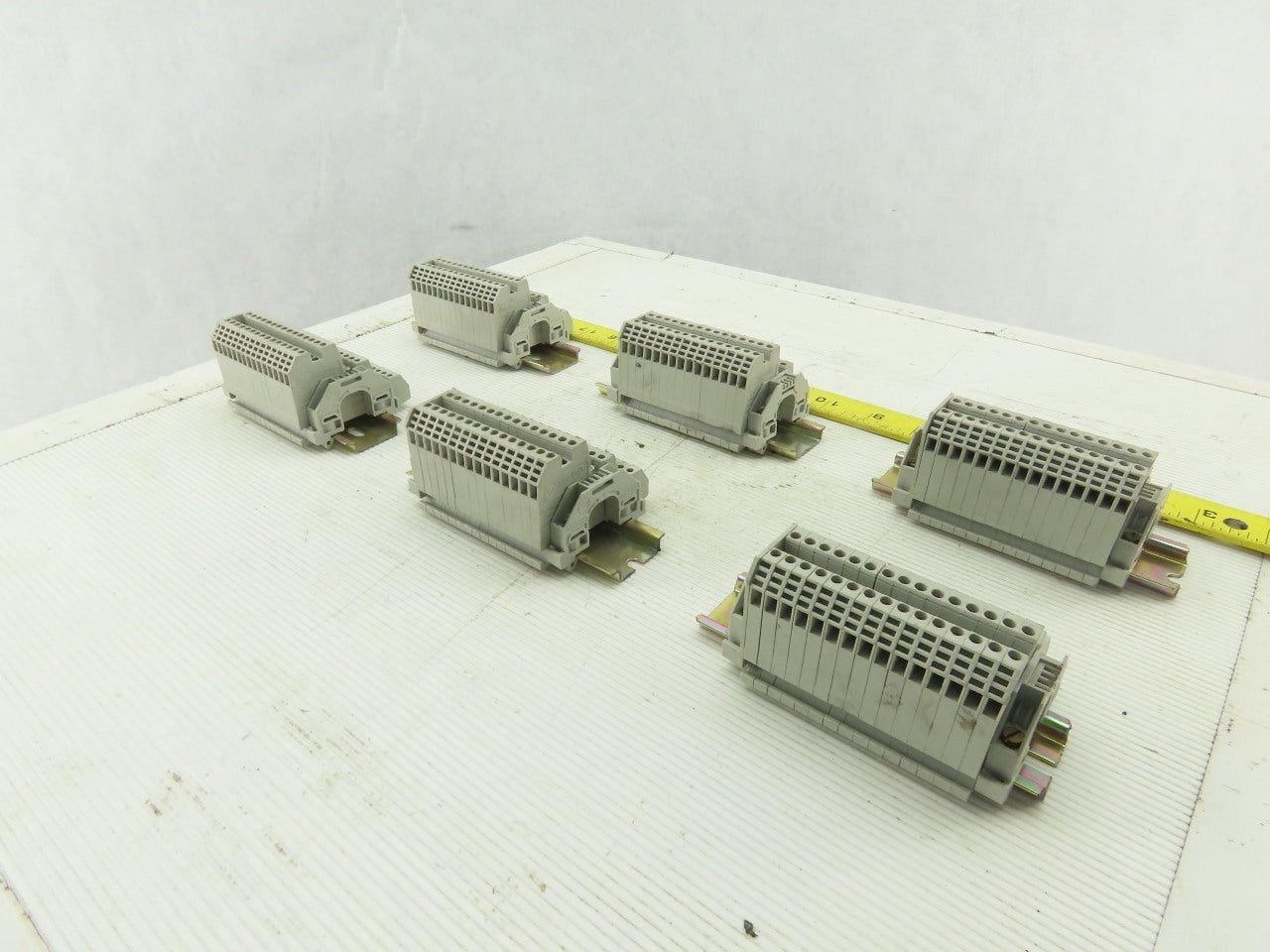 Allen Bradley 1492-WTS3 6 DIN Rail Sensor Terminal Block 500V Lot of 90