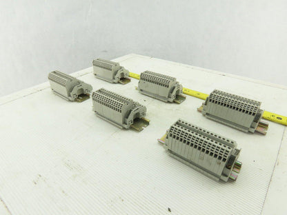 Allen Bradley 1492-WTS3 6 DIN Rail Sensor Terminal Block 500V Lot of 90