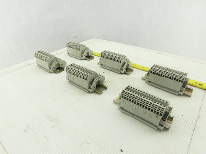 Allen Bradley 1492-WTS3 6 DIN Rail Sensor Terminal Block 500V Lot of 90