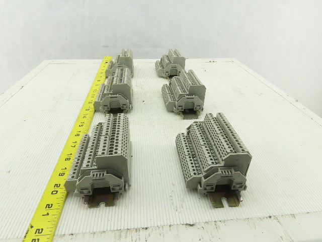 Allen Bradley 1492-WTS3 6 DIN Rail Sensor Terminal Block 500V Lot of 90