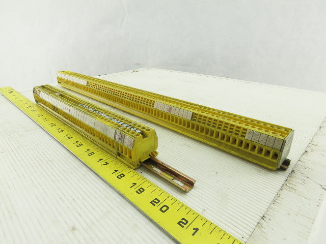 Allen Bradley 1492-WM4  DIN Rail Mount Terminal Block 500V 4MM Lot of 123