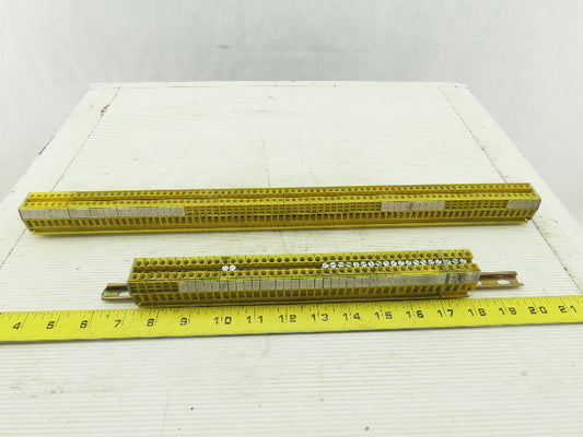 Allen Bradley 1492-WM4  DIN Rail Mount Terminal Block 500V 4MM Lot of 123