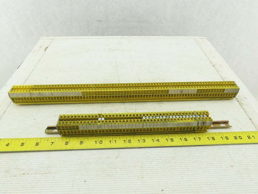 Allen Bradley 1492-WM4  DIN Rail Mount Terminal Block 500V 4MM Lot of 123