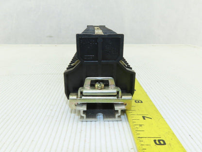 Togi PUW-20 DIN Rail Dual Terminal Block 600V 16A 600V 19 A 14 AWG Lot of 24