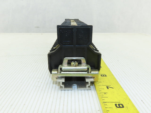 Togi PUW-20 DIN Rail Dual Terminal Block 600V 16A 600V 19 A 14 AWG Lot of 24