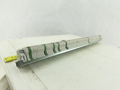 Entrelec M4/6 DIN Rail Mount 80 Terminal Blocks/Strip 500V W/8 Grounds D4/6P