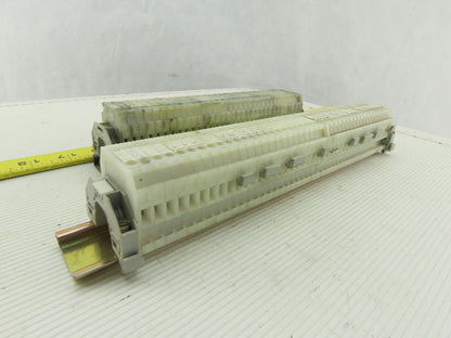 Allen Bradley 1492-HM1 DIN Rail Mount Terminal Block  Lot of 77