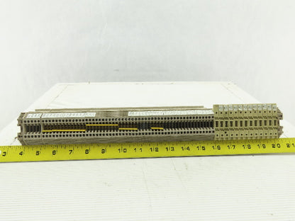Weidmuller WDU 2.5 Din Rail Terminal Block 800V 2.5MM Mixed Lot of 71