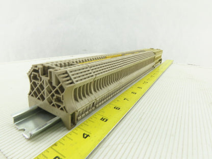 Weidmuller WDU 2.5 Din Rail Terminal Block 800V 2.5MM Mixed Lot of 71