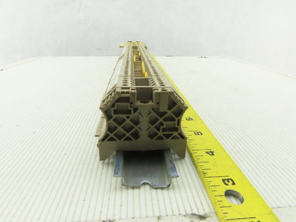 Weidmuller WDU 2.5 Din Rail Terminal Block 800V 2.5MM Mixed Lot of 71