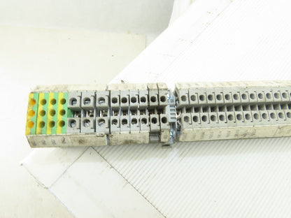 Phoenix Contact UK4 DIN Rail Mixed Terminal Block Lot of 200