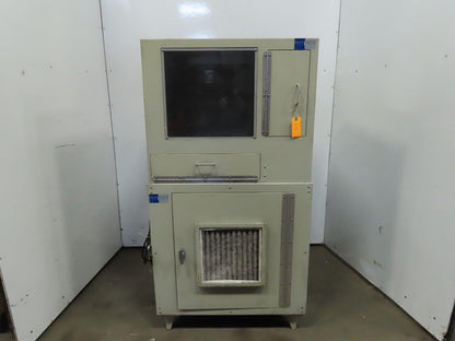 Dust Shield Computer Enclosure Cabinet W/AC Cooling Unit 115V 1Ph