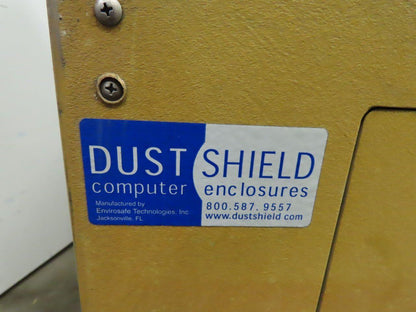 Dust Shield Computer Enclosure Cabinet W/AC Cooling Unit 115V 1Ph