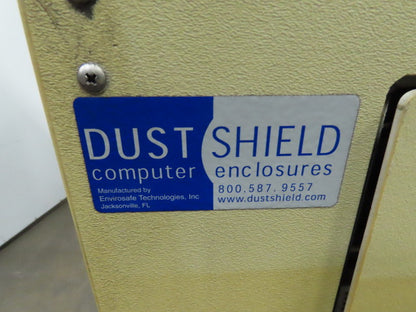 Dust Shield Computer Enclosure Cabinet W/AC Cooling Unit 115V 1Ph