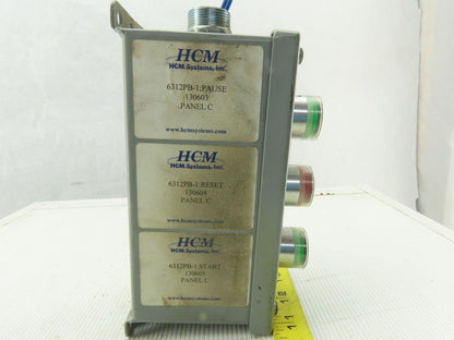 ElectroMate E3PBGM Electric Enclosure 3 Button Red & Green Momentary