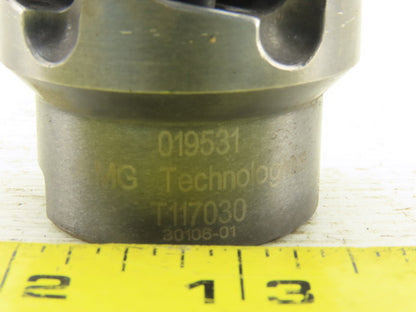 MG Technologies T117030 Shell Mill Milling Cutter 2" Dia 5 Teeth 1" Arbor
