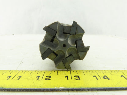 2" Dia. Indexing Coolant 5 Flute Thru Face Mill Shell Mill 1-1/4" Shank